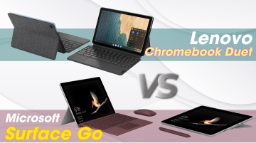 Microsoft Surface Go vs Lenovo Chromebook Duet: Tablet 2 trong 1 giá rẻ nào chiếm ưu thế hơn?